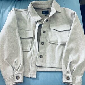 Love Tree Light Gray Casual Jacket